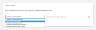Как исключить источник реферального трафика в Google Analytics